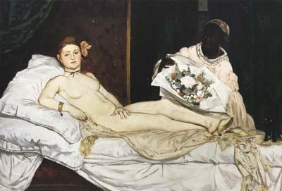 Jean Auguste Dominique Ingres Edouard Manet Olympia (mk04)